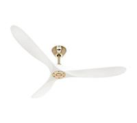 Ventilador de techo CasaFan 315232 Eco Genuino 152 cm DC Blanco/Nogal mando a distancia