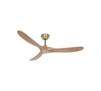 Ventilador De Techo Casafan 315235 Eco Genuino 152cm Latón Cepillado/roble Medio