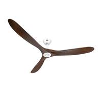 Ventilador de techo CasaFan 318019 180 cm DC Mando a distancia Nuez/Blanco