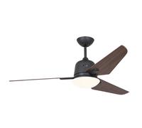 Ventilador De Techo CasaFan Eco Aviatos 132 cm Basalto Gris Nogal Con Luz