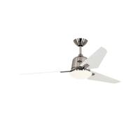 Ventilador de techo CasaFan Eco Aviatos BN-NB motor DC luz mando 132 cm