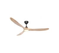 Ventilador de techo CasaFan ECO GENUINO-L 180 motor DC madera natural y negro
