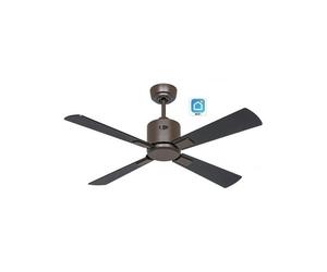 Ventilador de techo CasaFan Eco Neo III 103 cm WiFi DC bronce negro teca