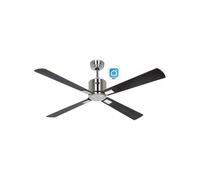 Ventilador De Techo Casafan Eco Neo Iii 132cm Con Wifi 942212w Motor Cromo Cepillado/ Cerezo Y Wengué