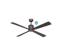 Ventilador De Techo Casafan Eco Neo Iii 132cm Con Wifi 949212w Motor Bronce/ Cerezo Y Nuez
