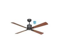 Ventilador De Techo Casafan Eco Neo Iii 132cm Con Wifi 952212w Motor Gris Basalto/ Cerezo Y Nuez