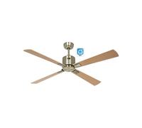 Ventilador De Techo Casafan Eco Neo Iii 132cm Con Wifi 944222w Motor Latón Antiguo/ Arce Y Haya