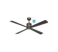 Ventilador De Techo Casafan Eco Neo Iii 132cm Con Wifi 949212w Motor Bronce/ Cerezo Y Nuez