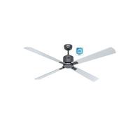 Ventilador De Techo Con Wifi Casafan Eco Neo Iii 152cm 952337w Plateado / Plateado Y Wengué