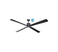 Ventilador de techo CasaFan Eco Neo III 180 cm WiFi DC negro y teca