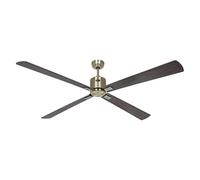 Ventilador de techo CasaFan Eco Neo III 180 MA-NB/KI latón antiguo aspas reversibles