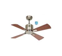 Ventilador De Techo Casafan 944011w Eco Neo Iii 92cm Color Cerezo Y Nuez Con Wifi