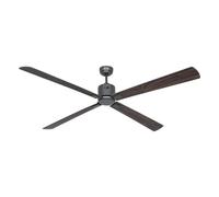 CasaFan Eco Neo III BG-NB/KI Ventilador de Techo con Motor Luz Mando y Aspas Reversibles 28W