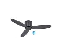 Ventilador De Techo Casafan 311284w Eco Plano Ii 112cm Negro Wi-fi