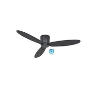 Ventilador De Techo Casafan 313284w Eco Plano Ii 132cm Negro Wi-fi