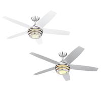 Ventilador De Techo CC Globo Viviana 132 cm Con Luz LED Y Mando