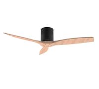 Ventilador de techo, cecotec aero 5400 classic black&lightwood 52 pulg