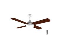 Cecotec Ventilador de Techo con Luz EnergySilence Aero 4250 Fresh. 55 W, Diámetro 42” con 4 Aspas Reversibles, Luz LED, Mando a distancia, Temporizador hasta 8h, 3 Velocidades