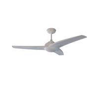 Cecotec Ventilador de Techo con Mando a Distancia, Temporizador y Luz LED EnergySilence Aero 460. 49 W, 106 cm de Diámetro, 3 Aspas, 3 Velocidades, Función Invierno, Diseño en blanco