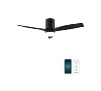 Ventilador de techo cecotec energysilence aero 5600 40w 3 aspas wifi negro ø132 cm