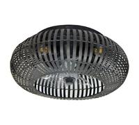 Cecotec Ventilador de Techo con Luz de diseño EnergySilence LampAero 600 Natural DarkWood motor DC 20W, Luz LED, 5 aspas 11 pulgadas, control remoto, 3 velocidades, temporizador y modo winter/summer