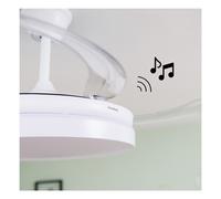 Ventilador de techo con aspas retráctiles y altavoz - Innovagoods V0103890