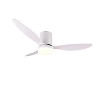 Ventilador de techo con fuente de luz motor dc goteborg blanco 132 cm