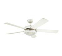 Ventilador de techo con luz Westinghouse Comet 2, de madera, silencioso