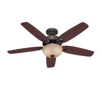 Ventilador De Techo Con Luz Builder Deluxe Bronce Ventilador De Techo Dormitorio