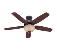 Ventilador De Techo Con Luz Builder Deluxe Bronce Ventilador De Techo Dormitorio