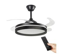 Ventilador de techo con luz led y mando a distancia innovagoods