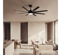 Ventilador de Techo con luz Silencioso DC Hidra XXL