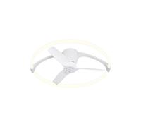 Ventilador NEPAL MINI blanco con motor DC led dimable Mantra