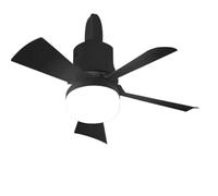 Ventilador de Techo con Luz, Ventilador de techo con luz, control remoto, regulable, 30 W, base E27, moderno, inteligente, inalámbrico, iluminación for dormitorio y sala de estar. Ventilador Techo con