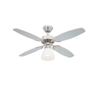 Ventilador De Techo Con Luz Westinghouse CAPITOL De Acero 105 Cm, Cadena Tira