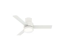 Ventilador de techo con mando a distancia Gilmour Blanco 132cm Ventilador de ...