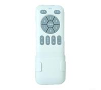 Ventilador de techo con mando a distancia, regulador de intensidad tricolor, temporizador (control remoto)