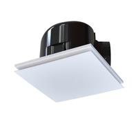 Ventilador de techo con sensor de humedad HBF 250 Square TH Ventilador de esc...