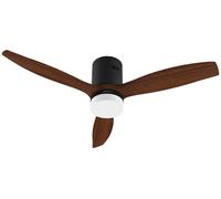 Cecotec EnergySilence Aero 5600 Black Aqua Connected Ventilador de Techo con Luz 40W Negro/Marrón