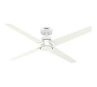 Ventilador De Techo Cordelia Blanco Con Control Remoto 132cm Ventilador Sin Luz