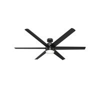 Ventilador de techo DC energéticamente eficiente con luz LED y mando a...