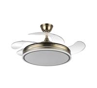 Fabrilamp Ventilador Bayomo Cuero 3 Aspas Motor DC
