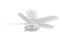 Ventilador de techo dc neutron blanco con led 3 posiciones y mando a d