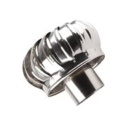 Ventilador De Techo De 110 MM, Automático Silencioso De Acero Inoxidable Con Tubería Para Techo, Turbinas Eólicas, Ventilación De Aire Para ático