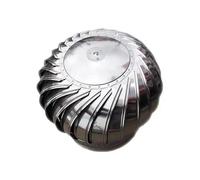 Ventilador de techo de acero inoxidable 304, extractor redondo para disipación de calor, tapa giratoria para conductos, fábricas, granjas, edificios residenciales (250 mm)
