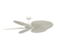 Ventilador de techo de bajo consumo con control remoto Bali blanco DC Motor V...
