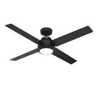 Ventilador de techo de bajo consumo Luz LED y mando a distancia Greta DC Negro