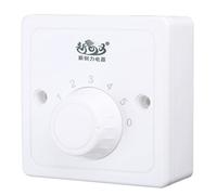 Ventilador de techo de pared con 5 engranajes controlador giratorio controlador giratorio Interruptor de cambio Interruptor giratorio Interruptor de control de velocidad del ventilador