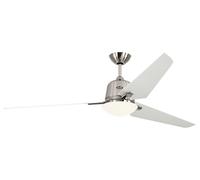 CasaFan Eco Aviatos Ventilador de Techo con Motor DC Luz y Mando Blanco