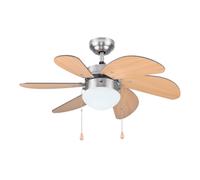 Ventilador de Techo Ecotec Energysilence Aero 50W Madera 350